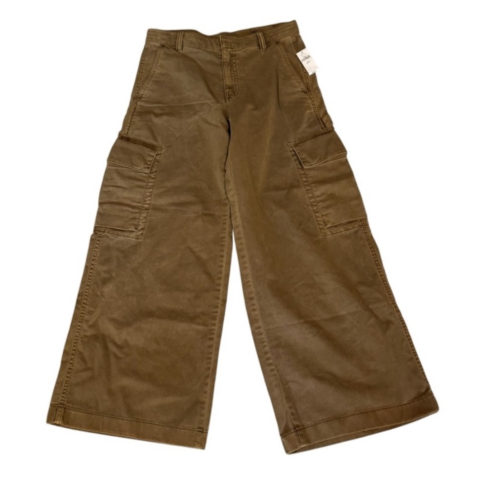 NWT‎ GAP Mid Rise Cargo Baggy Khakis - Size 6 🩷 #518140 - Picture 8 of 9